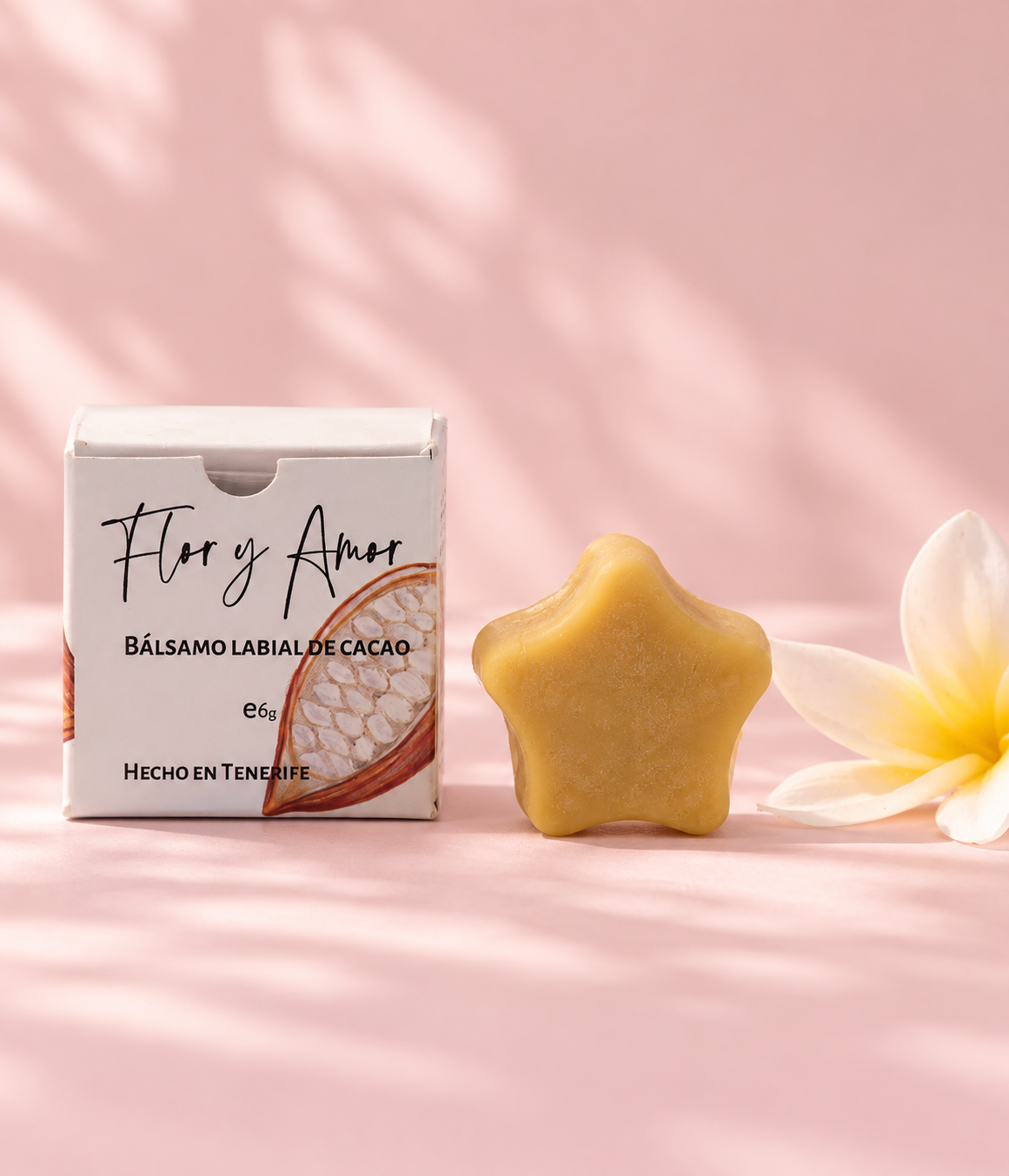 Bálsamo nutritivo de cacao para labios — Flores MERAKI Tenerife
