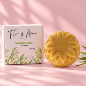 Barra corporal nutritiva Flor y Amor de 110 g
