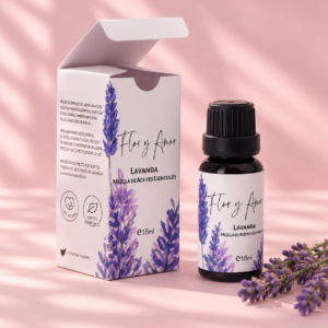 Mezcla aromática de lavanda Flor y Amor de 18 ml