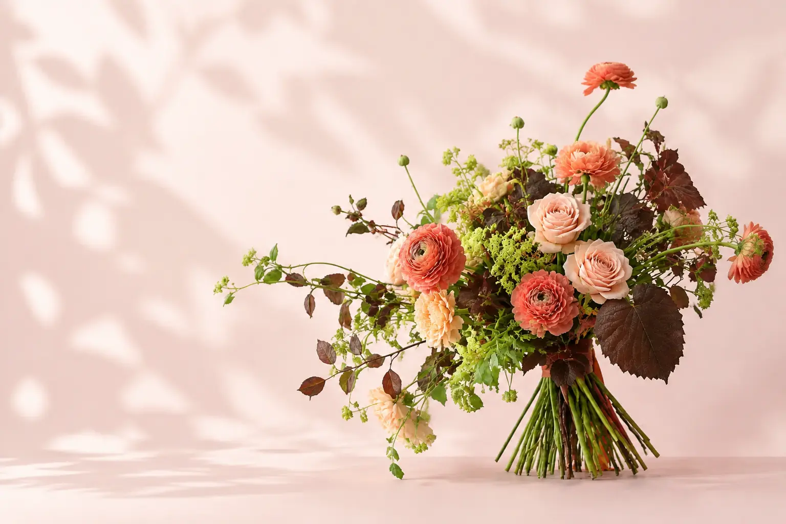 Handcrafted flower arrangement by Flores MERAKI Tenerife